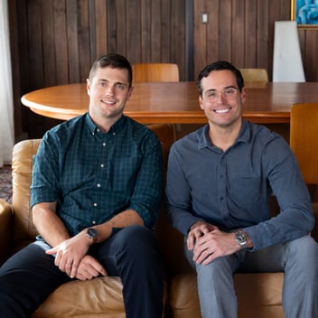 Bryce Browning and John Warren, founders of Cartbloom, a Walmart-first agency